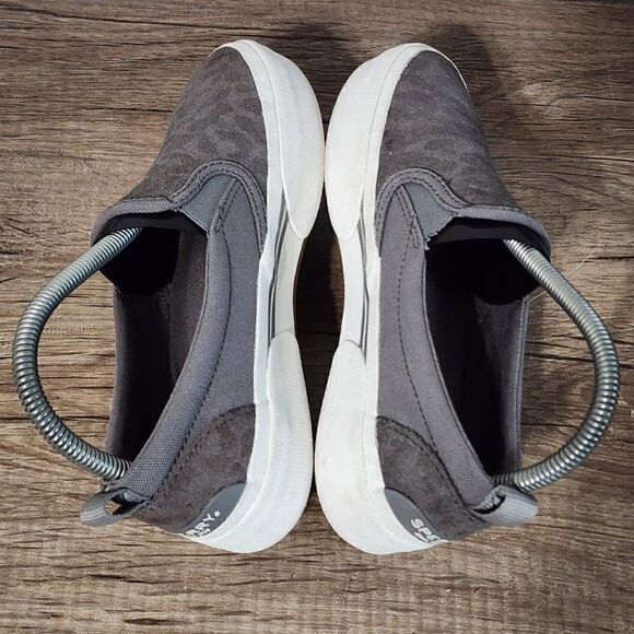 Sperry Pier Wave Hi Slip-On Women's Shoes Size 6.5 Gray Animal Print - Picture 5 of 8